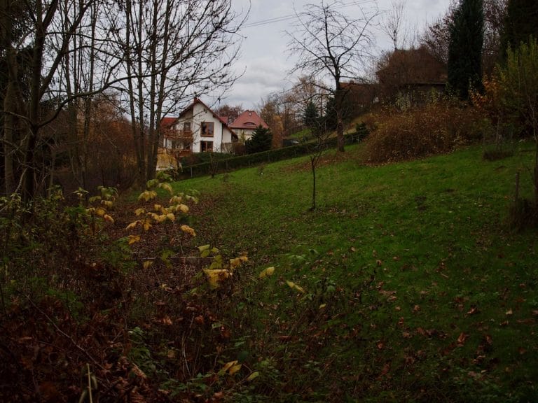 Baugrundstück am Hang in Schmalkalden mit Blick auf die Altstadt