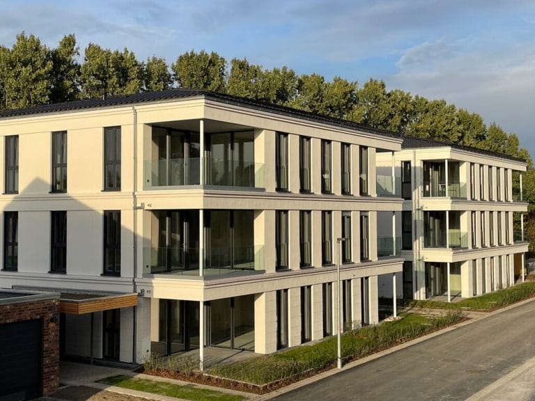 Neubau mit Eigentumswohnungen am Wasser in Senden (Westf.)
